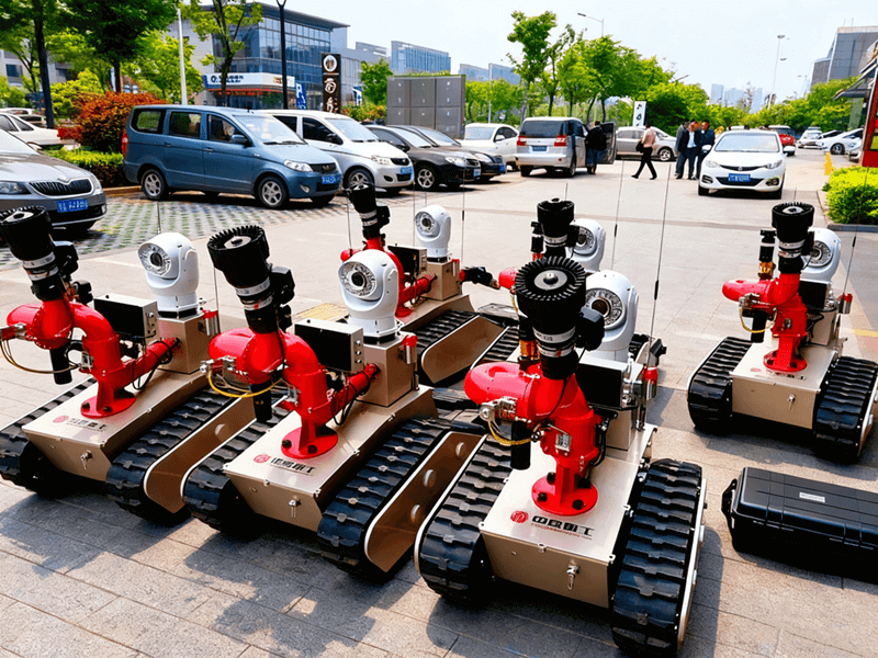 Les géants chinois de la lutte contre les incendies sont entrés sur le marché de la robotique de lutte contre les incendies, ouvrant la voie à de nouveaux changements dans l'industrie.