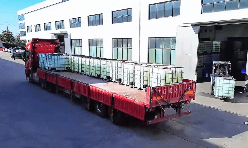 Le client d’abord : émulseur personnalisé chargé et prêt à être expédié sur le site du client